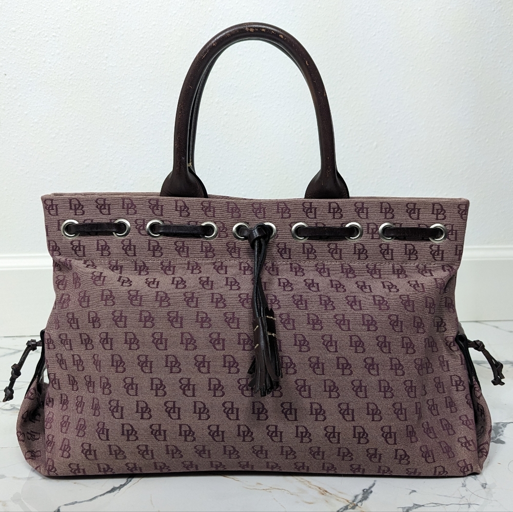 COPY - Vintage Dooney & Bourke handbag, Brown/Burgundy GUC